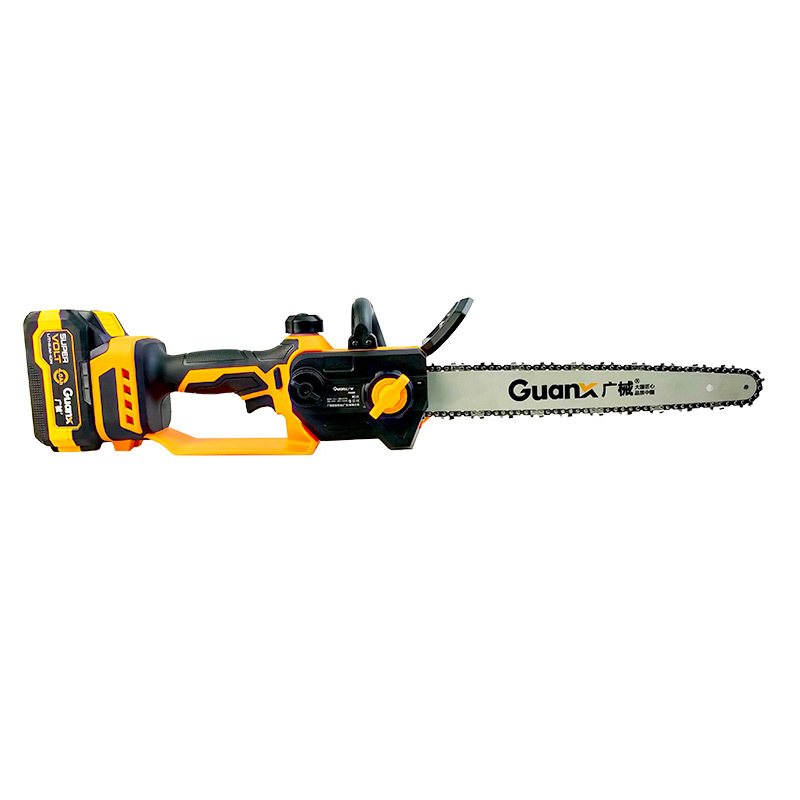 Guangxie 12C25S lithium battery single hand saw 12 inches big art plug dual power 6.0 4 pieces