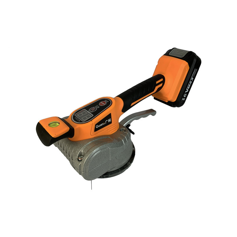 (Upgraded dual battery) Guangji GX-16PLUS lithium battery leveling machine - two battery chargers - 16V - digital display - 6 pieces