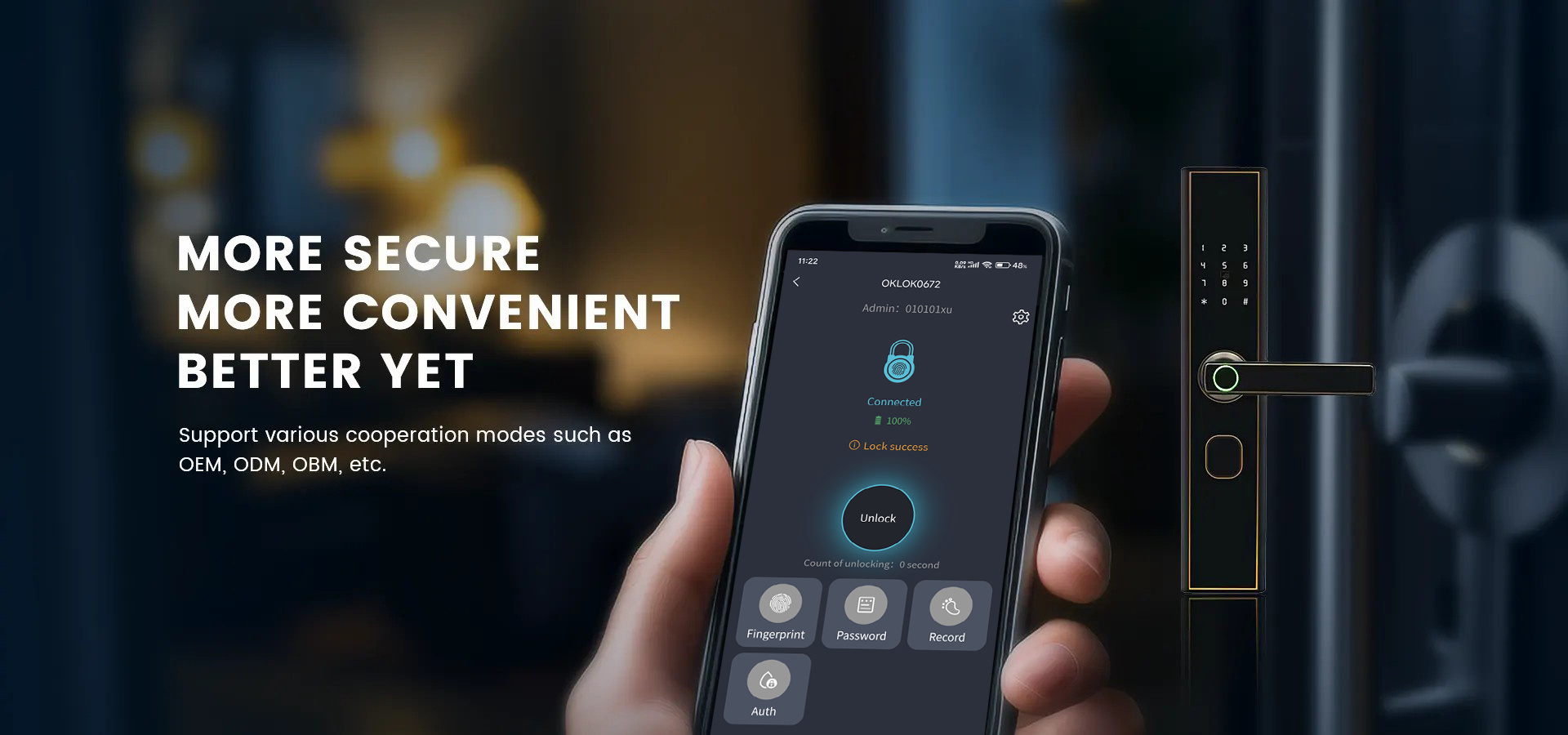 MORE SECURE MORE CONVENIENT BETTER YET
