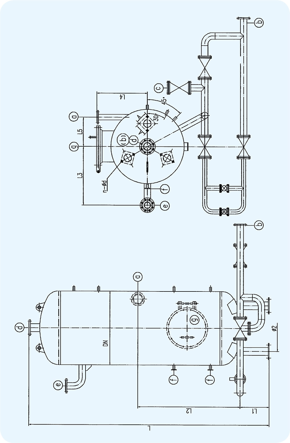 Continuous Blowdown Expansion Tank