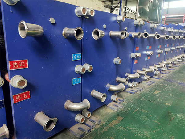 Dismountable plate heat exchanger