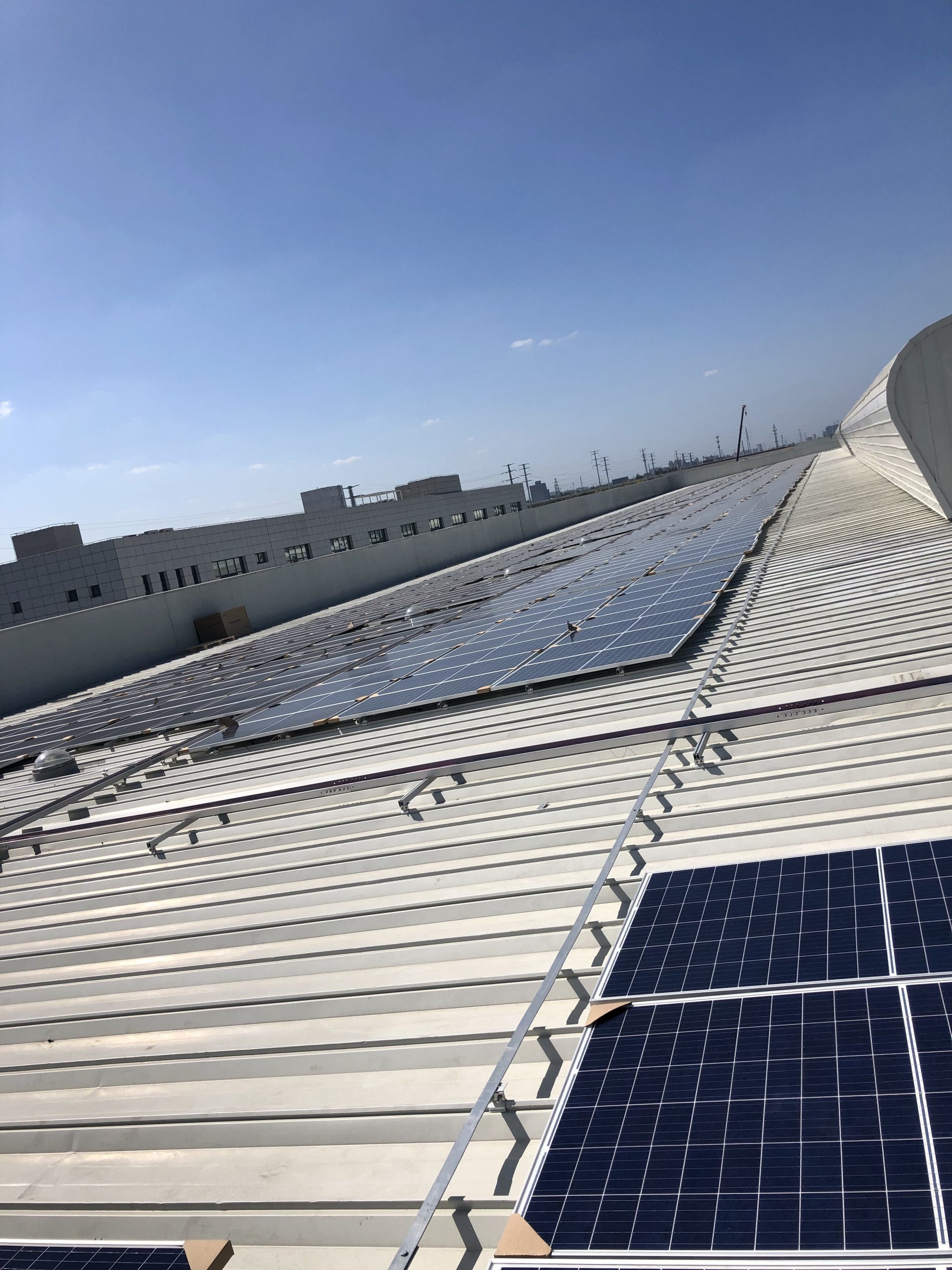 常州光阳摩托车有限公司屋顶5.95MW分布式光伏发电项目EPC工程总承包