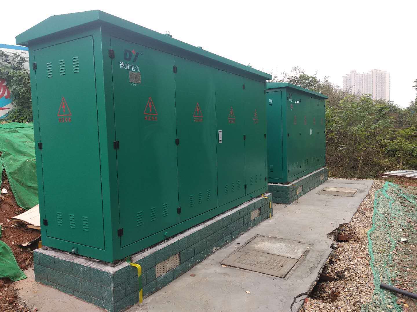 宁乡新康大道（月湖湾一期）电气安装工程