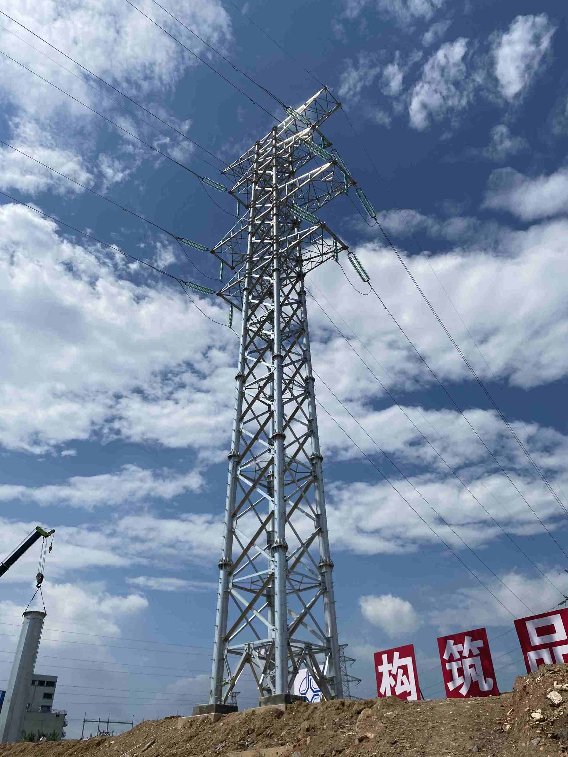 万安220KV万虎I、II线迁改工程