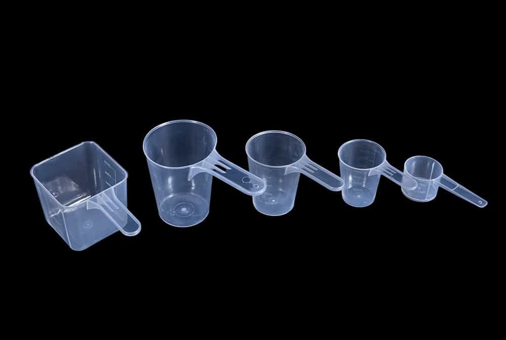 Plastic spoon