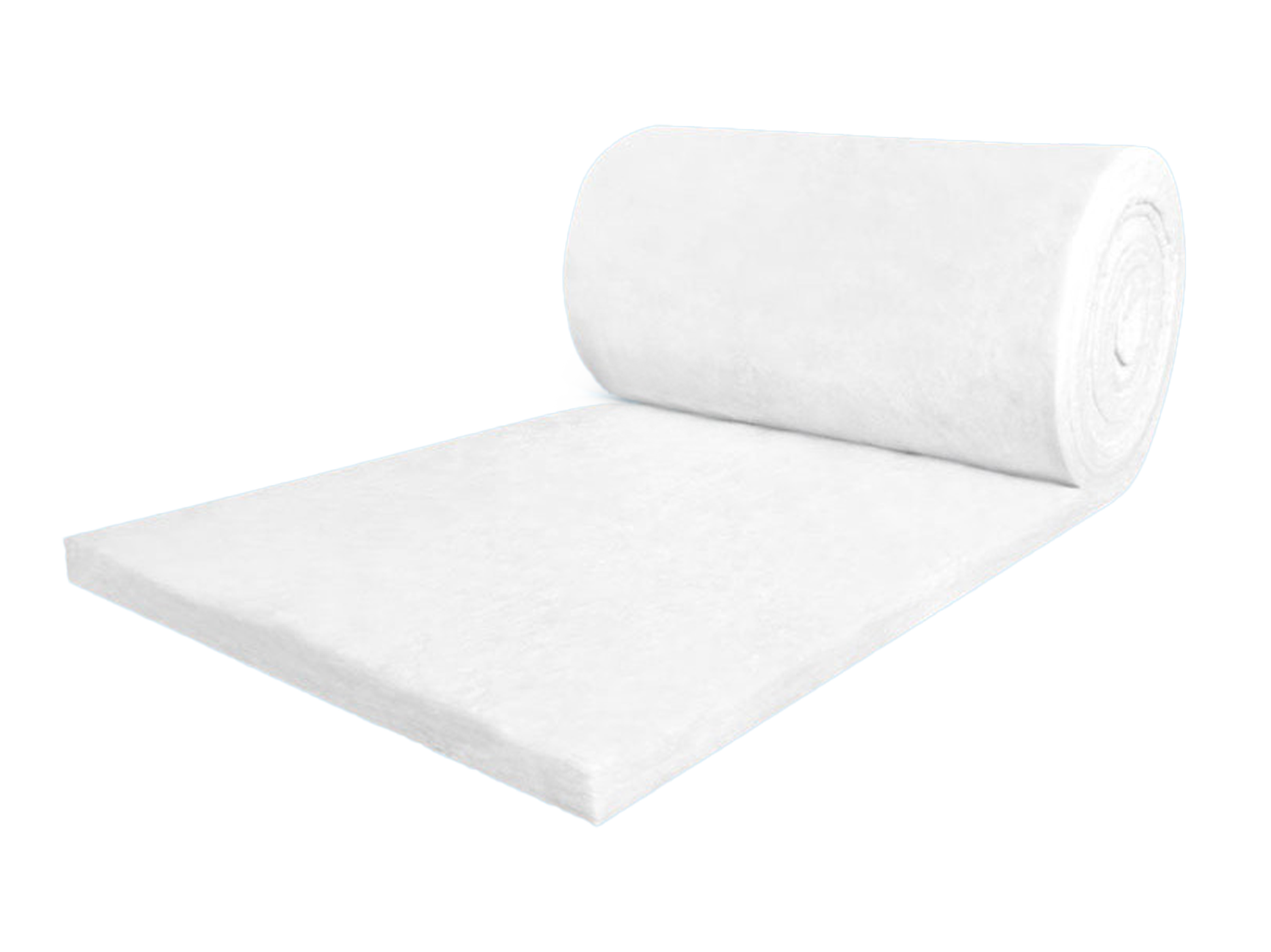 Formaldehyde-free environmentally friendly glass wool blanket