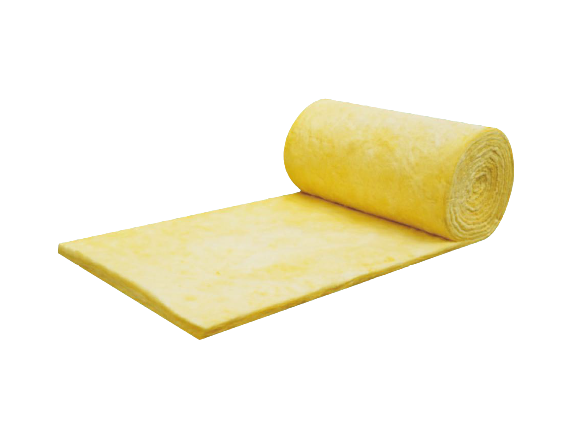 Glass wool roll blanket