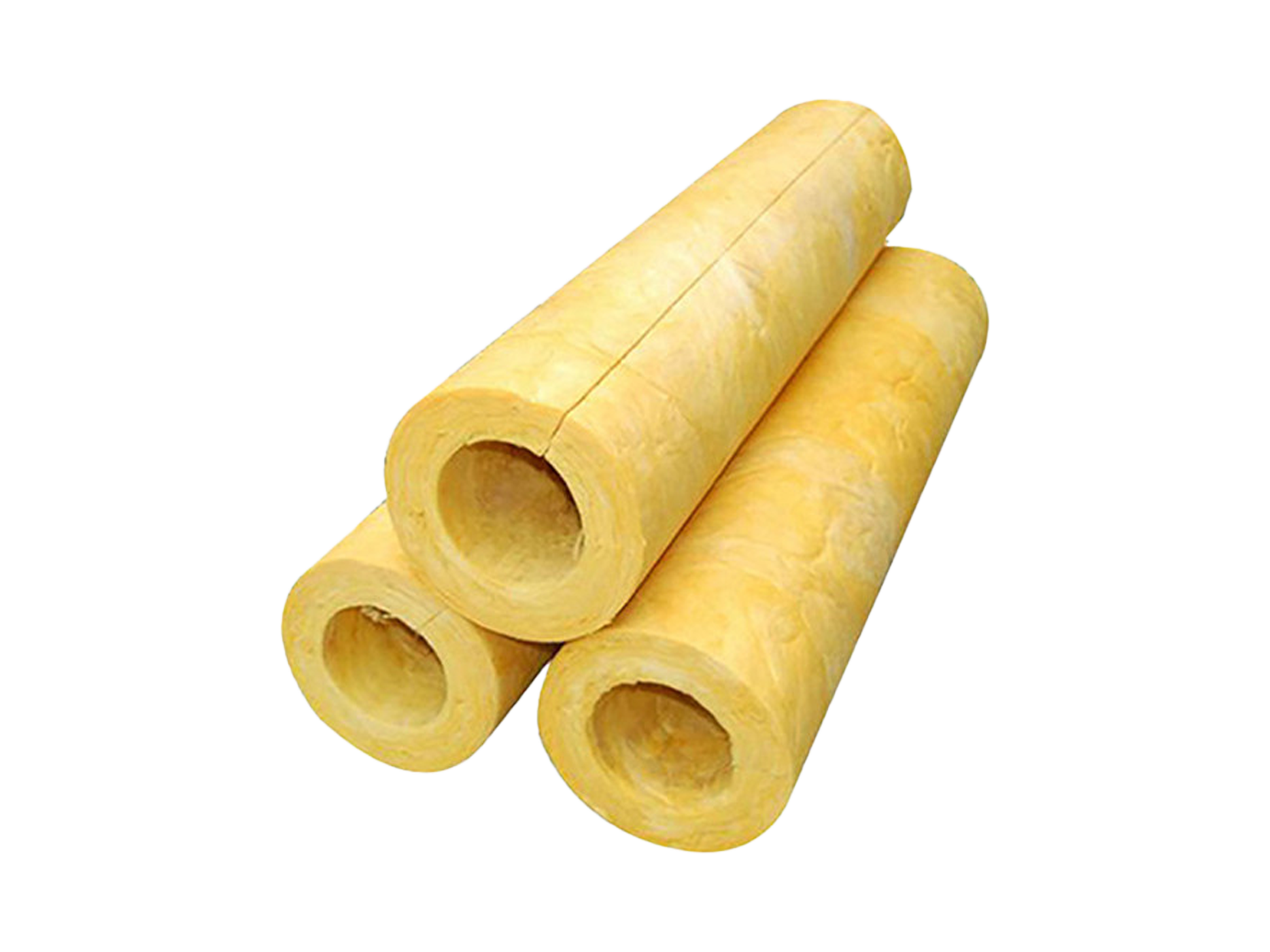 Tube shell glass wool