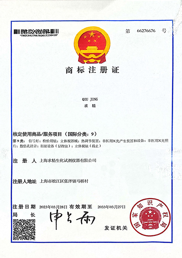 Trademark Registration Certificate Trademark Registration Certificate