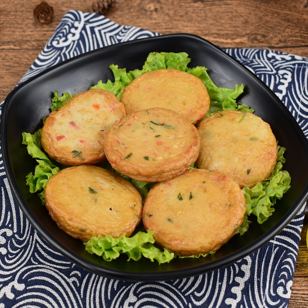 蔬菜鱼饼