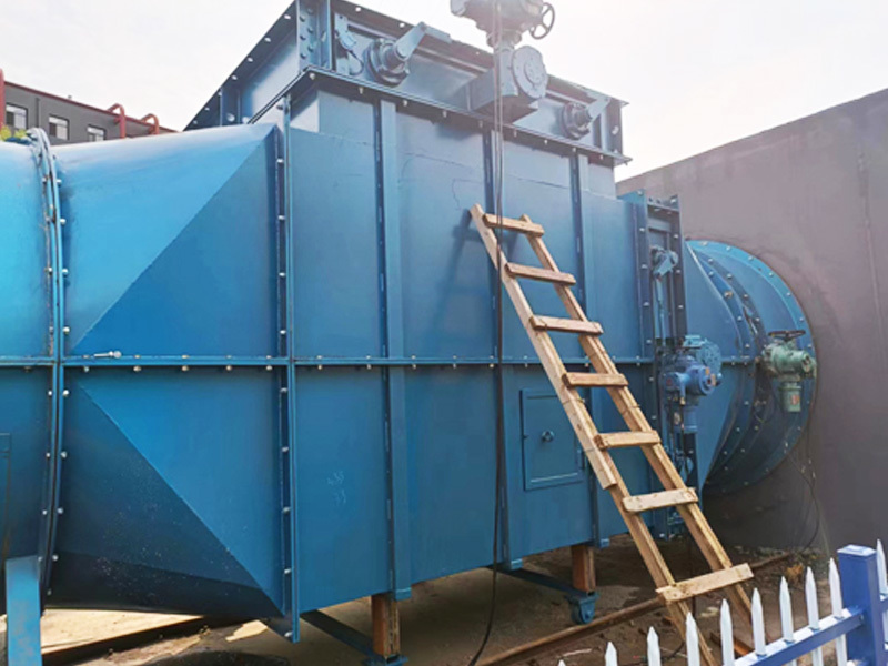 Shanxi Datong No. 25 main ventilation fan non-stop reverse transformation