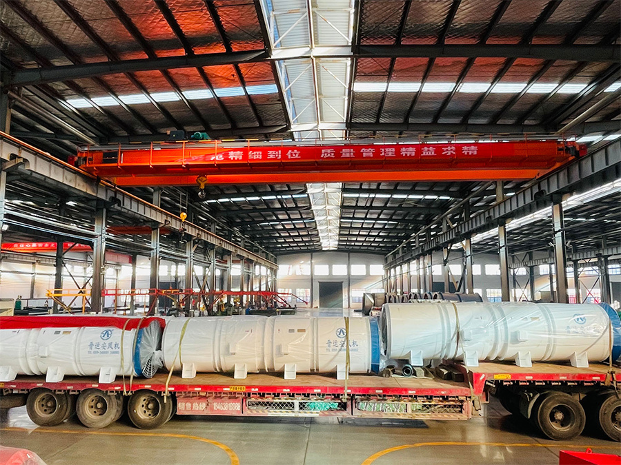 Tunnel fan shipped to Sichuan