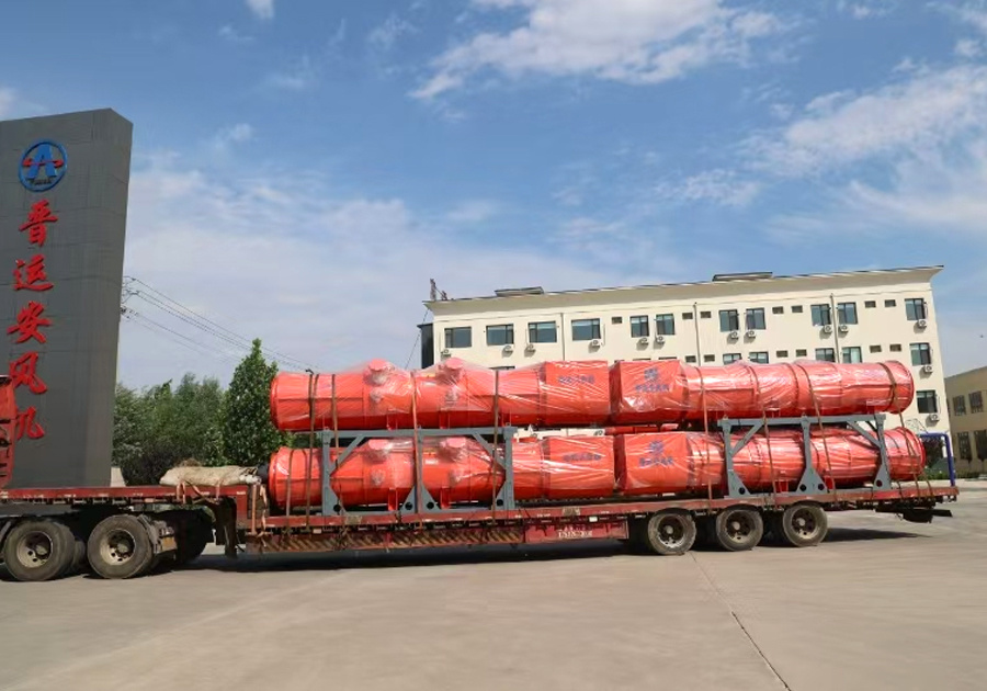 Low-noise localized ventilation fan in Ordos, Inner Mongolia