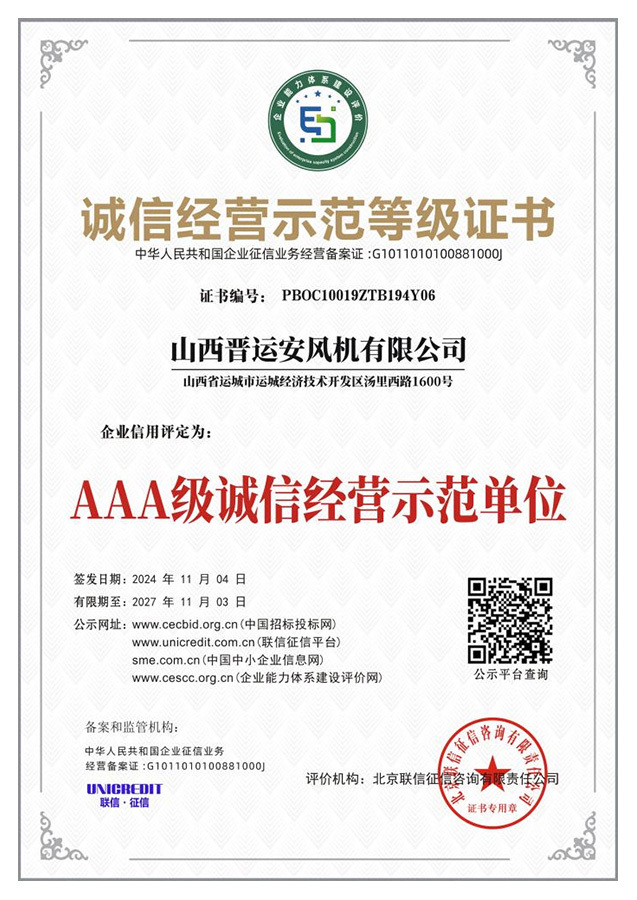 Certificate of Integrity Management Demonstration Level