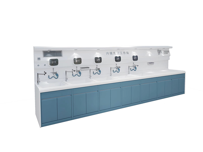 ENDOSCOPE CLEANING AND  DISINFECTION STATION