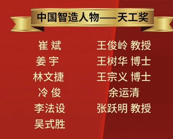 初心未改，實(shí)至名歸丨行健機(jī)器人董事長王宗義博士斬獲“中國智造人物-—天工獎”