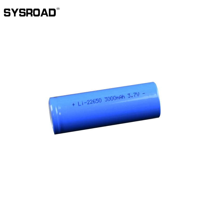 torch light battery 22650 3000mAh 3.7V lithium ion NCM  battery with UL CB BIS  certificate