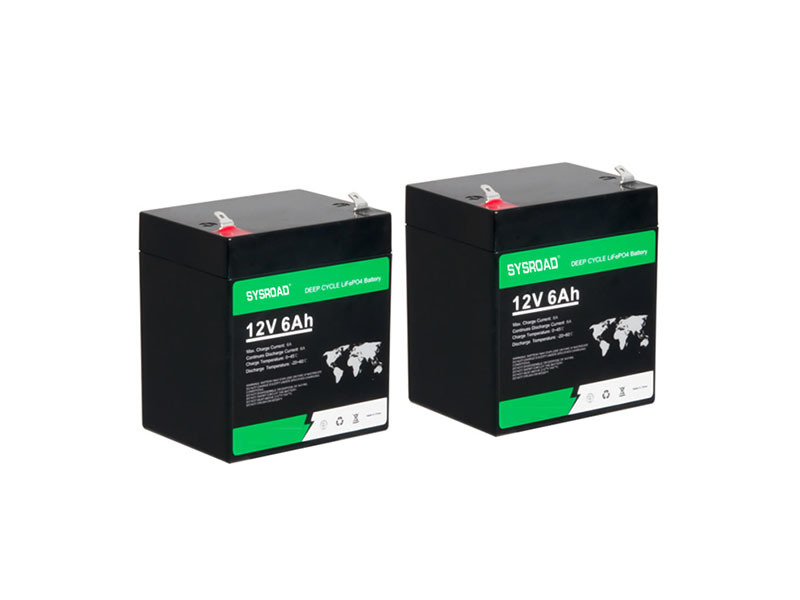 12V 6Ah lithium ion battery pack Replaces Lead Acid Battery