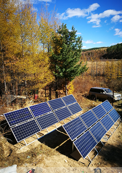Solar wind energy storage system