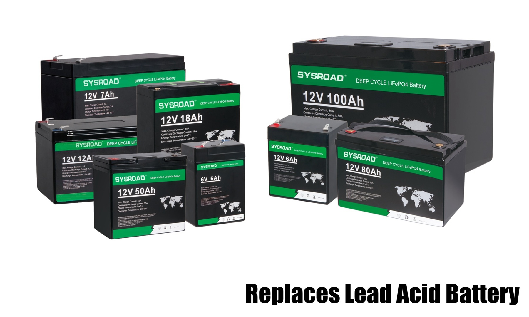 lead acid replacement battery model list