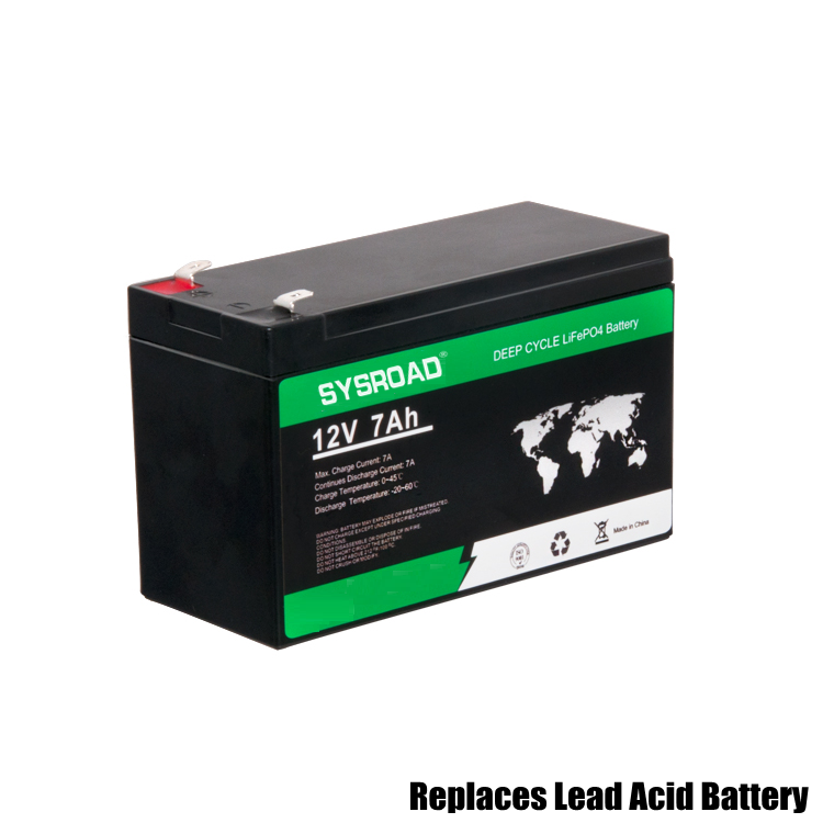 motorcycle motorbike 12V7AH lithium lifepo4 rechargeable battery