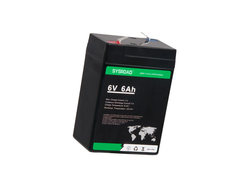 6V 6Ah deep cycle Replaces Lead Acid rechargeable Battery