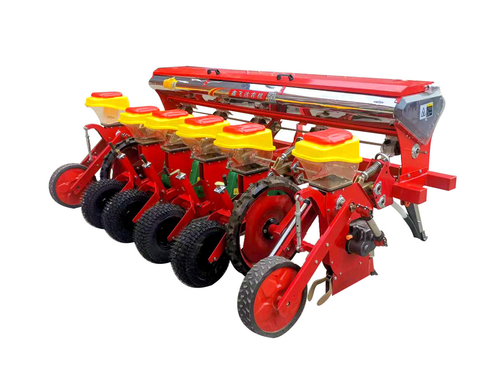 Corn and soybean intercropping planter