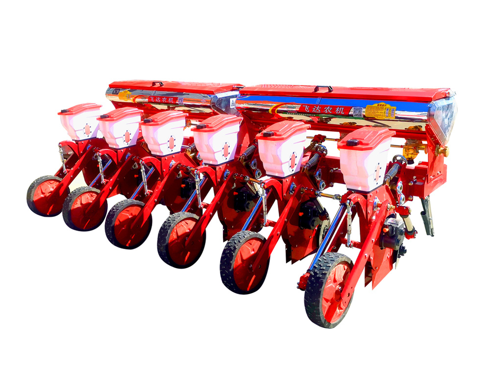 6-row corn planter (hoop opener)