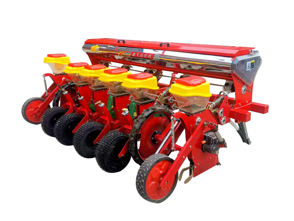 Corn and soybean intercropping planter