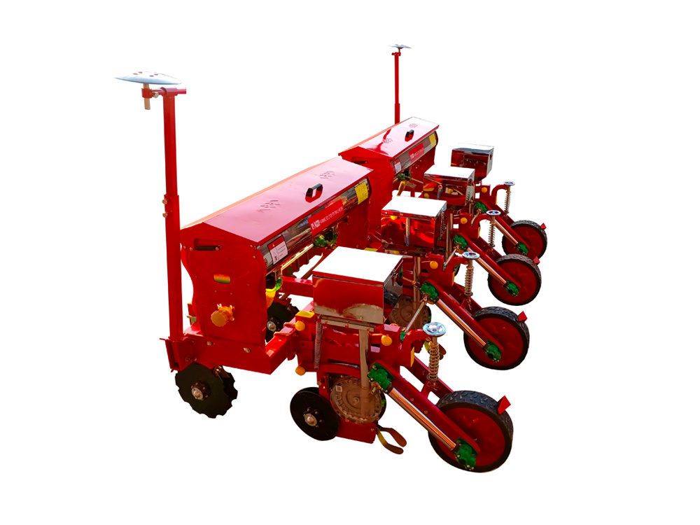 Four-row corn planter, foreign trade style