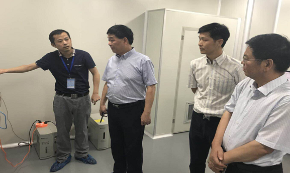 合肥市委常委、组织部部长钱岩松一行莅临我司调研指导
