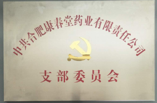 中共合肥康春堂药业有限责任公司支部委员会成立