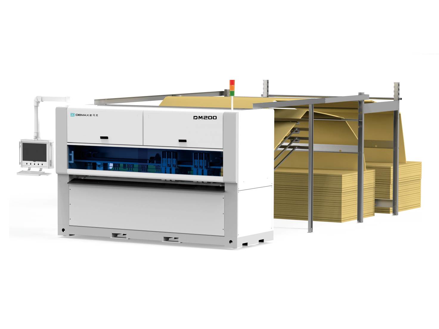 DM200  Cardboard-box cutting machine