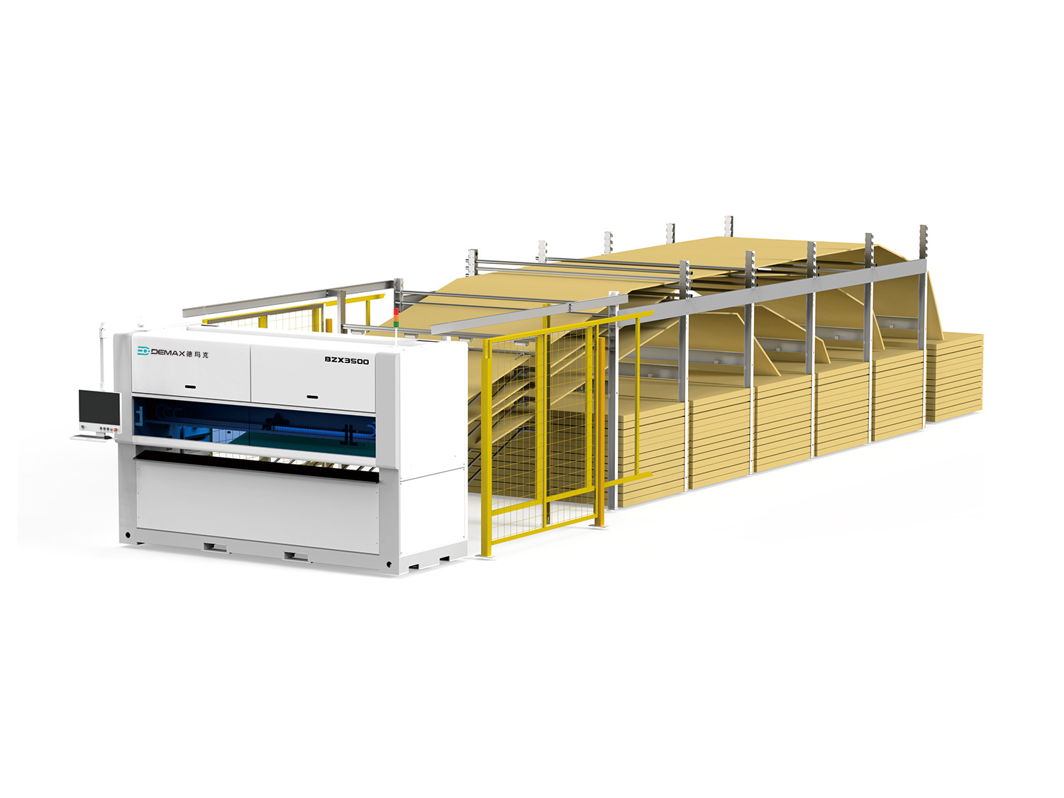BZX-3500  Cardboard-box cutting machine