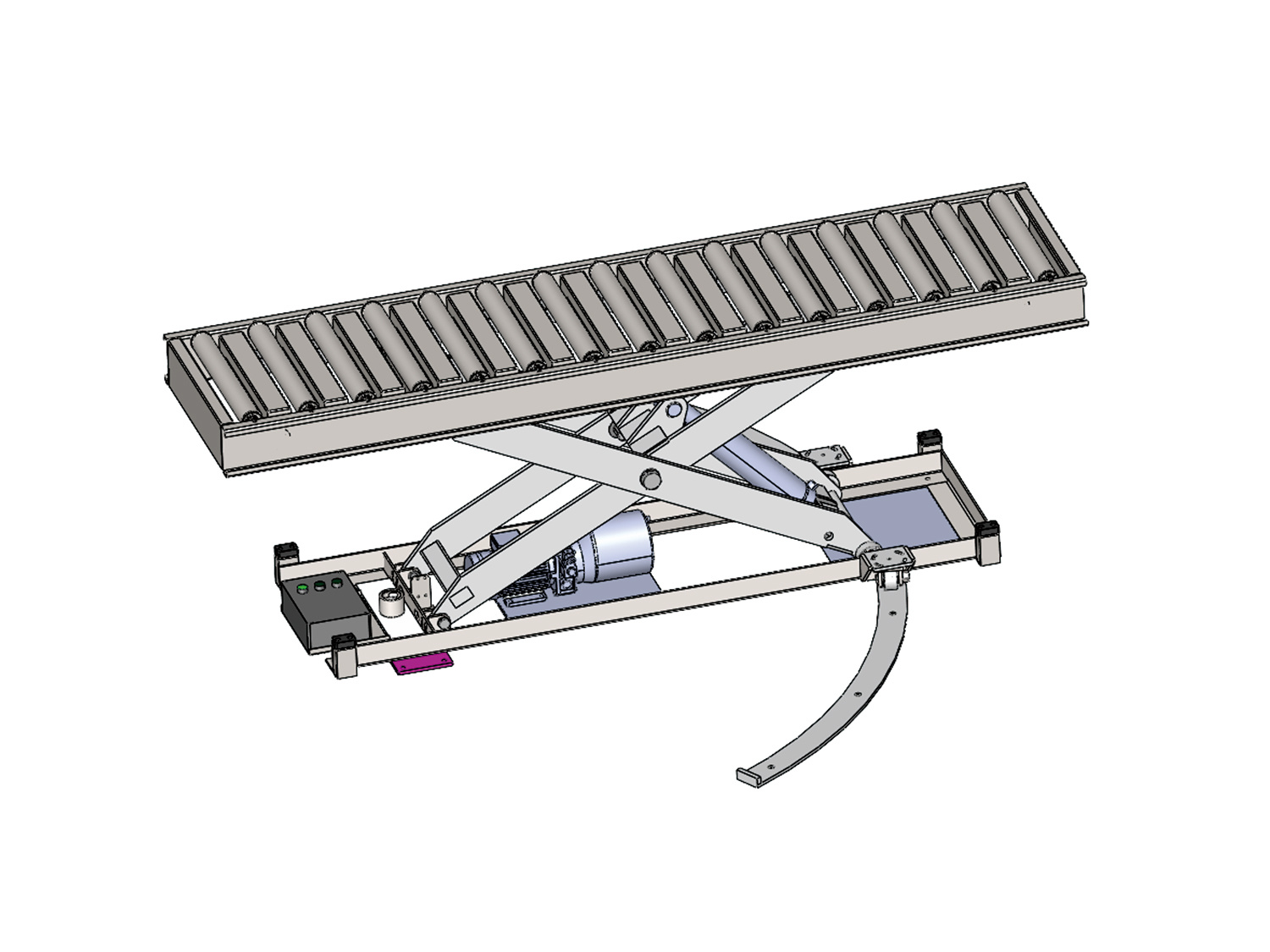 XZSJ-L2500(2800)90 degree rotating lift
