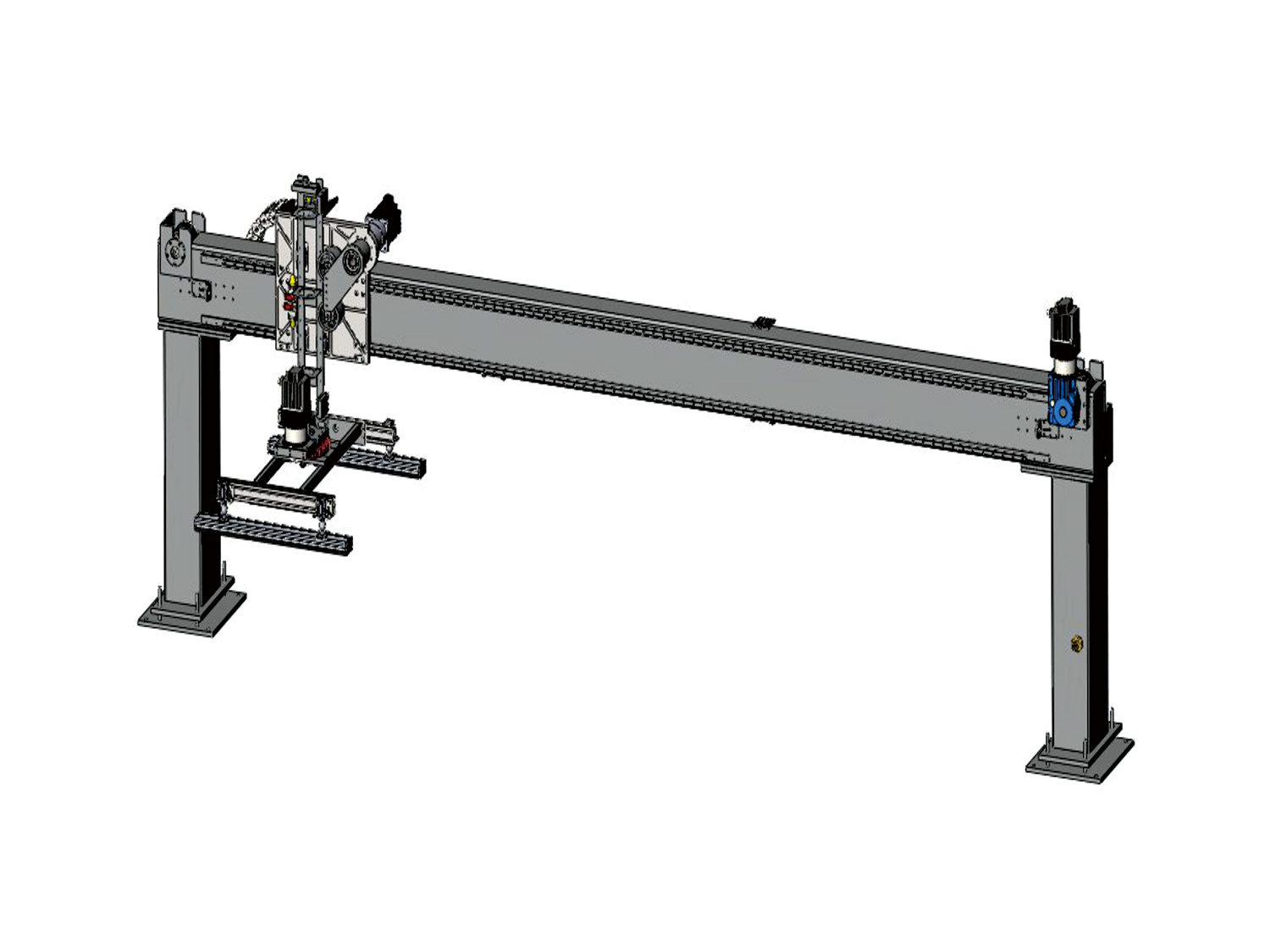 DLM-L9000-W2500 Large span gantry loading and unloading machine
