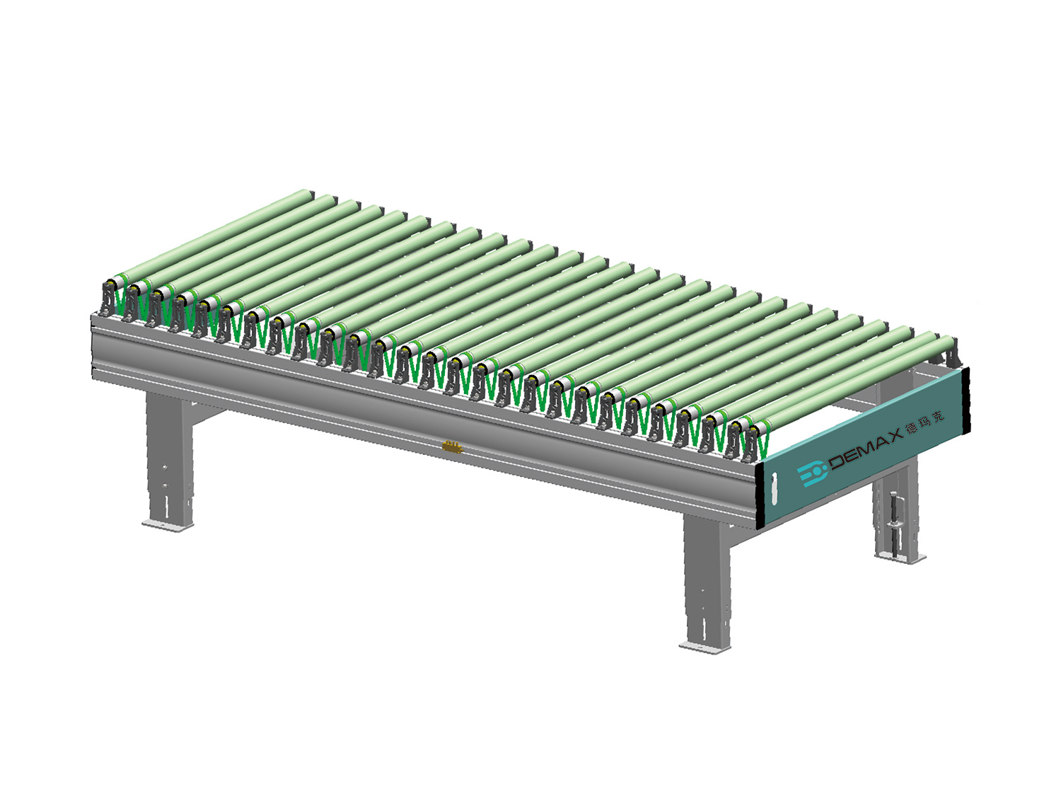 GT-L3000-W1300 Rubber sleeve roller conveyor