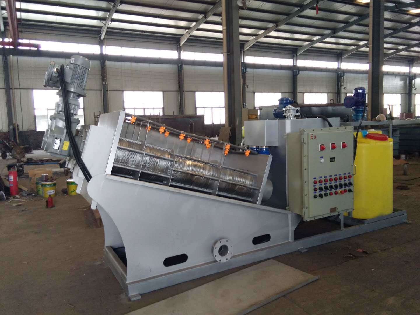 疊螺污泥脫水機