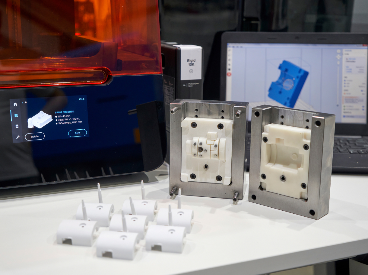 3D printed injection molding tools for short-run production