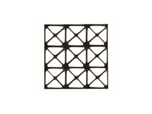 Multidirectional plastic geotextile geogrid