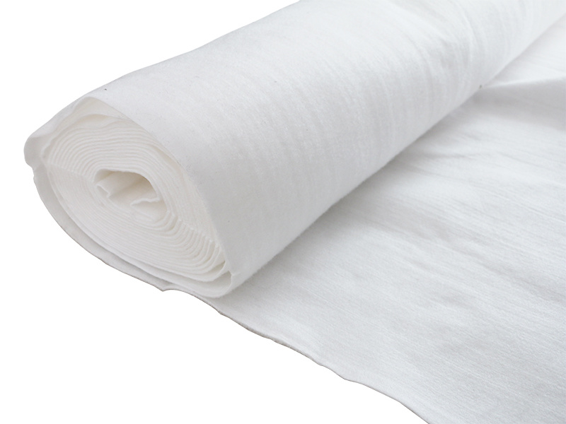 Polyester filament geotextile