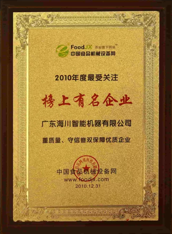 最受关注榜上有名企业