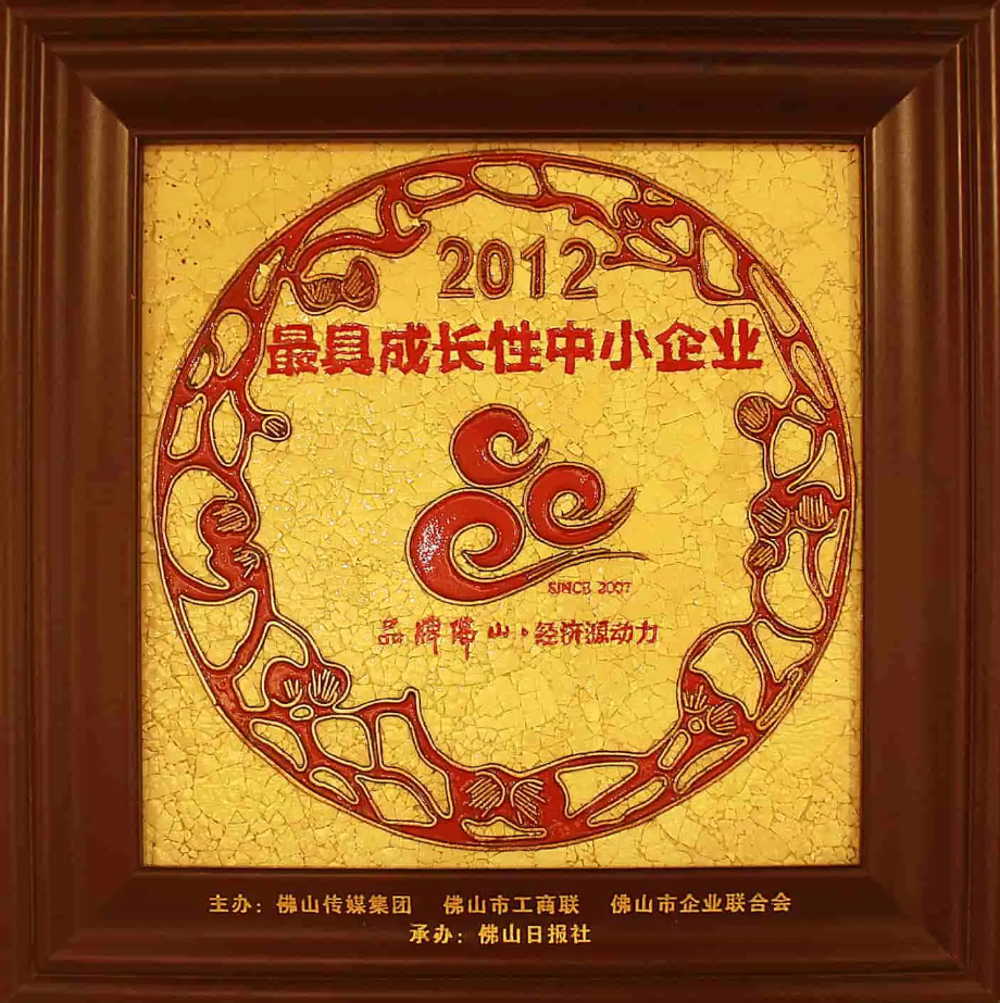 2012 最具成长性中小企业