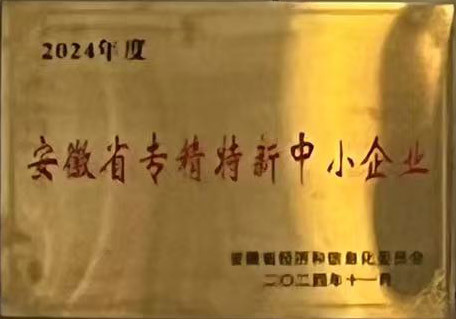 安徽省专精特新中小企业