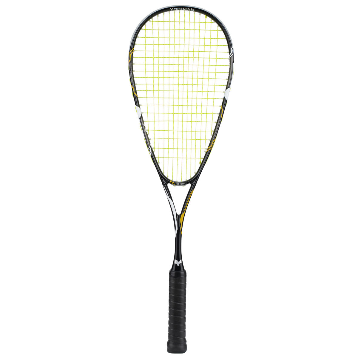 Squash racket yellow