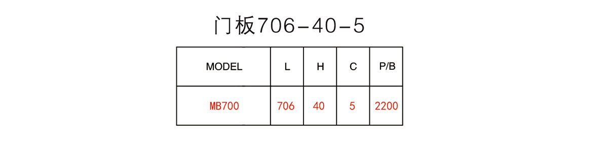 門板706-40-5
