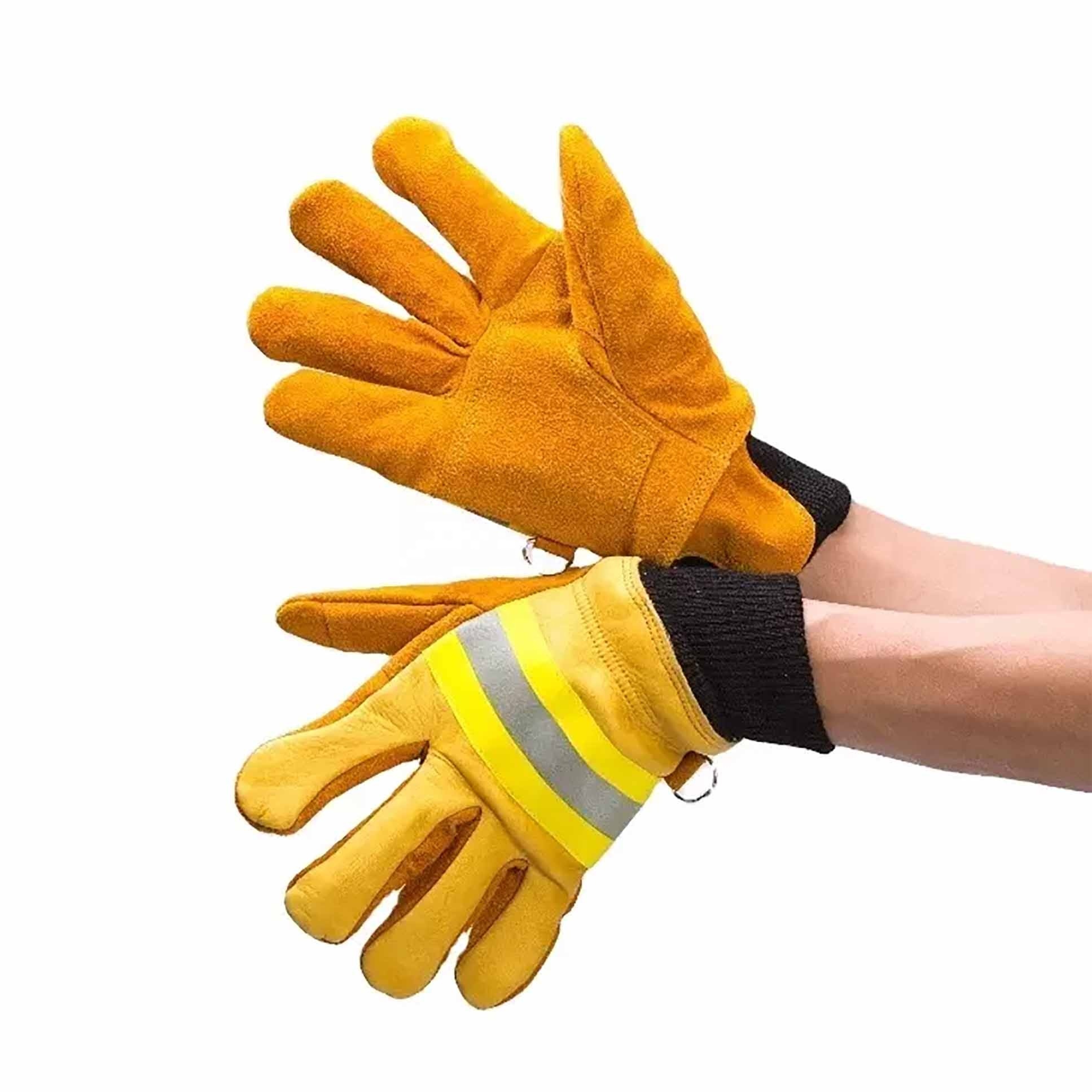 EN 659 Standard - Gants de lutte contre l'incendie personnalisés, Gants anti-feu personnalisés