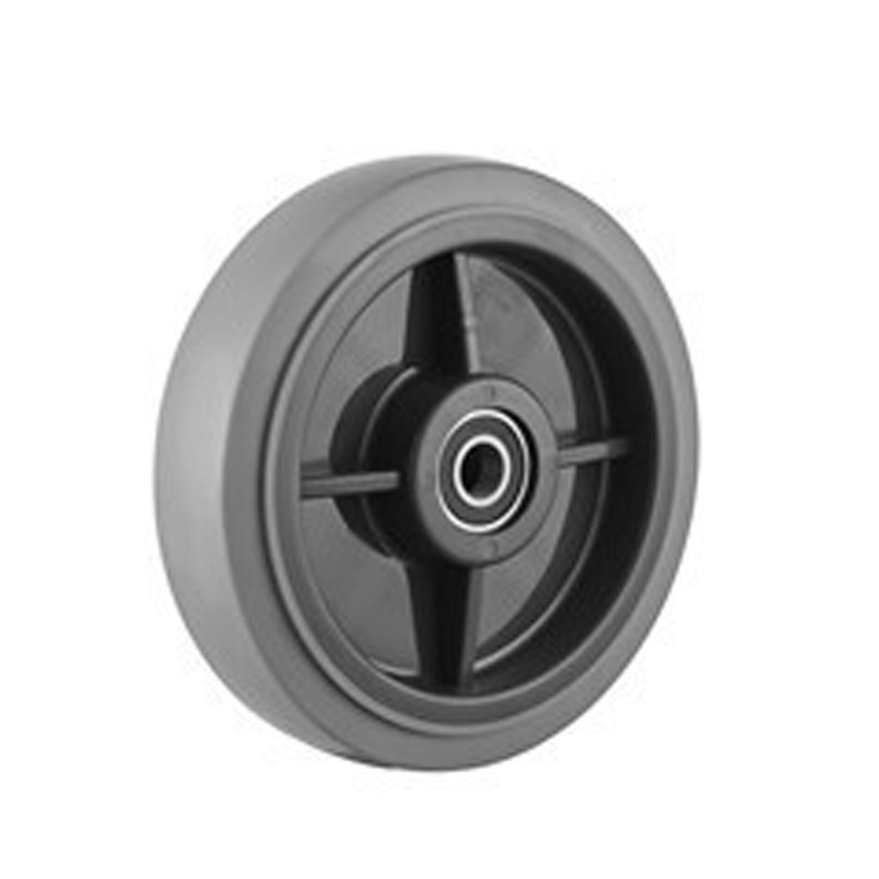(4-32)    80mm,100mm ,125mm ,160mm,200mm, 3"4"5"6"8"  industrial TPR loose wheel ,silent caster,ball bearing