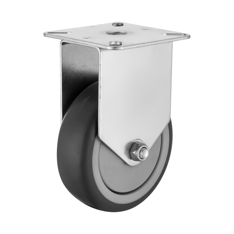 (2-10)   50mm ,75mm ,100mm 2"3"4" fixed caster, light duty TPR caster ,ball bearing