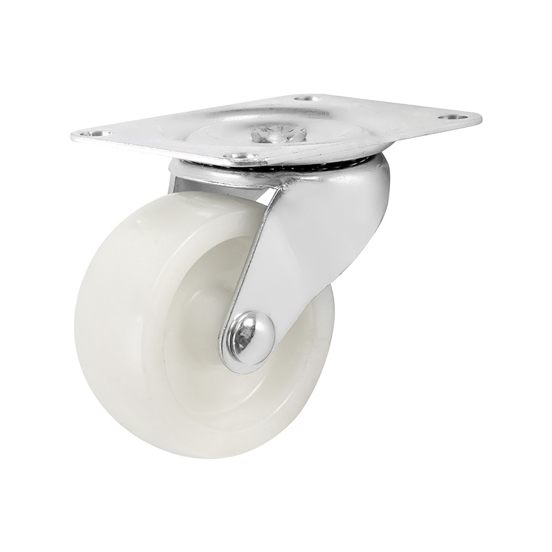 (6-01)    50mm,63.5mm,75mm,100mm 2", 2-1/2",3", 4" swivel caster ,medium duty ,trolley caster ,nylon ,PA wheel